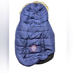 Canada Pooch North Pole Parka Navy Blue Size 14